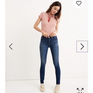 Madewell High Riser Skinny Jeans
